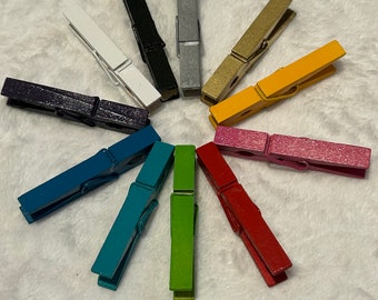 Solid color cheer/dance pins
