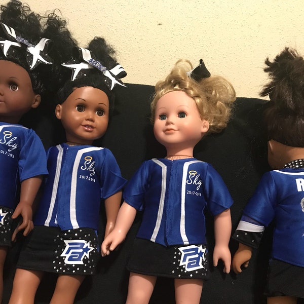 Cheer doll jersey