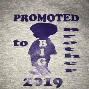 Promoted to Big Brother/Sister shirt