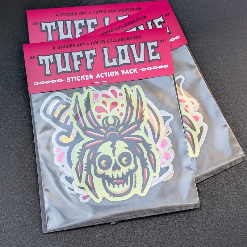 Tuff Stickers - Etsy