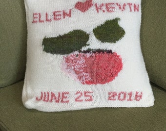 Customized Knit Pillow