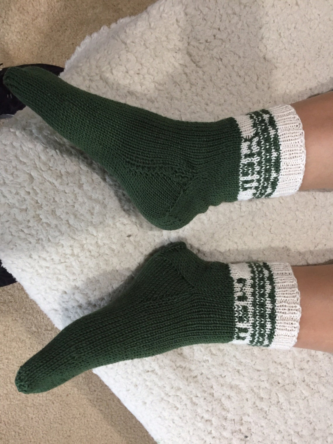 Personalized Socks Great for Football Season Etsy