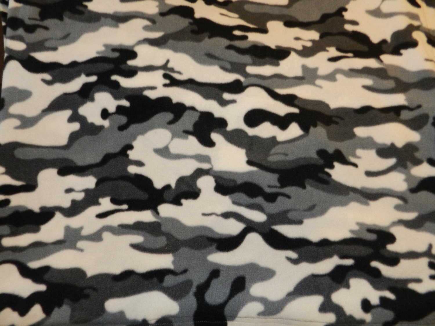 Gray and Black Camouflage Army Print Fleece Snuggie blanket Etsy