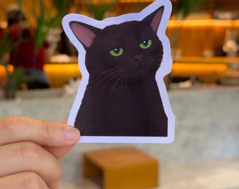 PVC-Vinylaufkleber mit Katzenmotiv