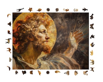 The Sun God “Ra” – Wooden Jigsaw Puzzle