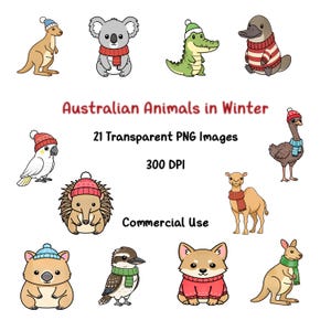 Australian Animals in Winter