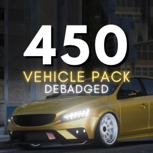 450+ Debadged Cars Pack for FiveM | RP GTA V Add-On Vehicles