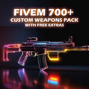 FiveM Weapon Pack – 700+ Add-On Guns | All-In-One Bundle | ESX & QB-Core Compatible
