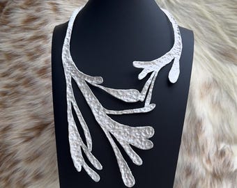 Fully Leather Bib Necklace's