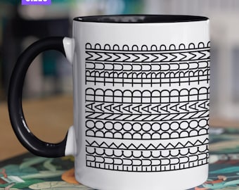 Fuck Donald Trump, Anti Trump Mug, FDT Optical Illusion Coffee Cup, Funny Anti MAGA Gift, Progressive Liberal Activist Ceramic Mug
