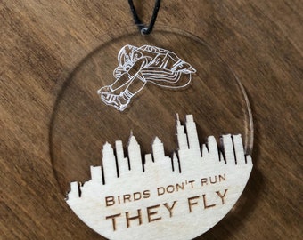 Saquon Barkley Hurdle Ornament: Philadelphia Football Keepsake