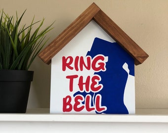 Ring The Bell | Philadelphia Baseball Sign | Bedlam At The Bank | Broad Street Bombers | Philly Sport Team Decor | Gift For Philly Sport Fan