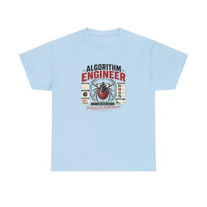Algorithm Engineer Shirt | Funny Tick Tech Tee | Social Media Parody | Optimized For Inconvenience | Vintage Conspiracy T-Shirt