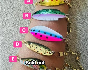 Fishing lure anklet/bracelet