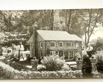 Model Miniature House of David, Vintage Postcard, Benton Harbor MI Park