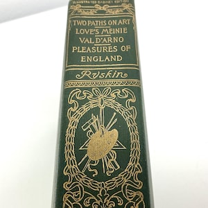 John Ruskin Book Art Essays 2 Paths Love Meine Pleasures of England