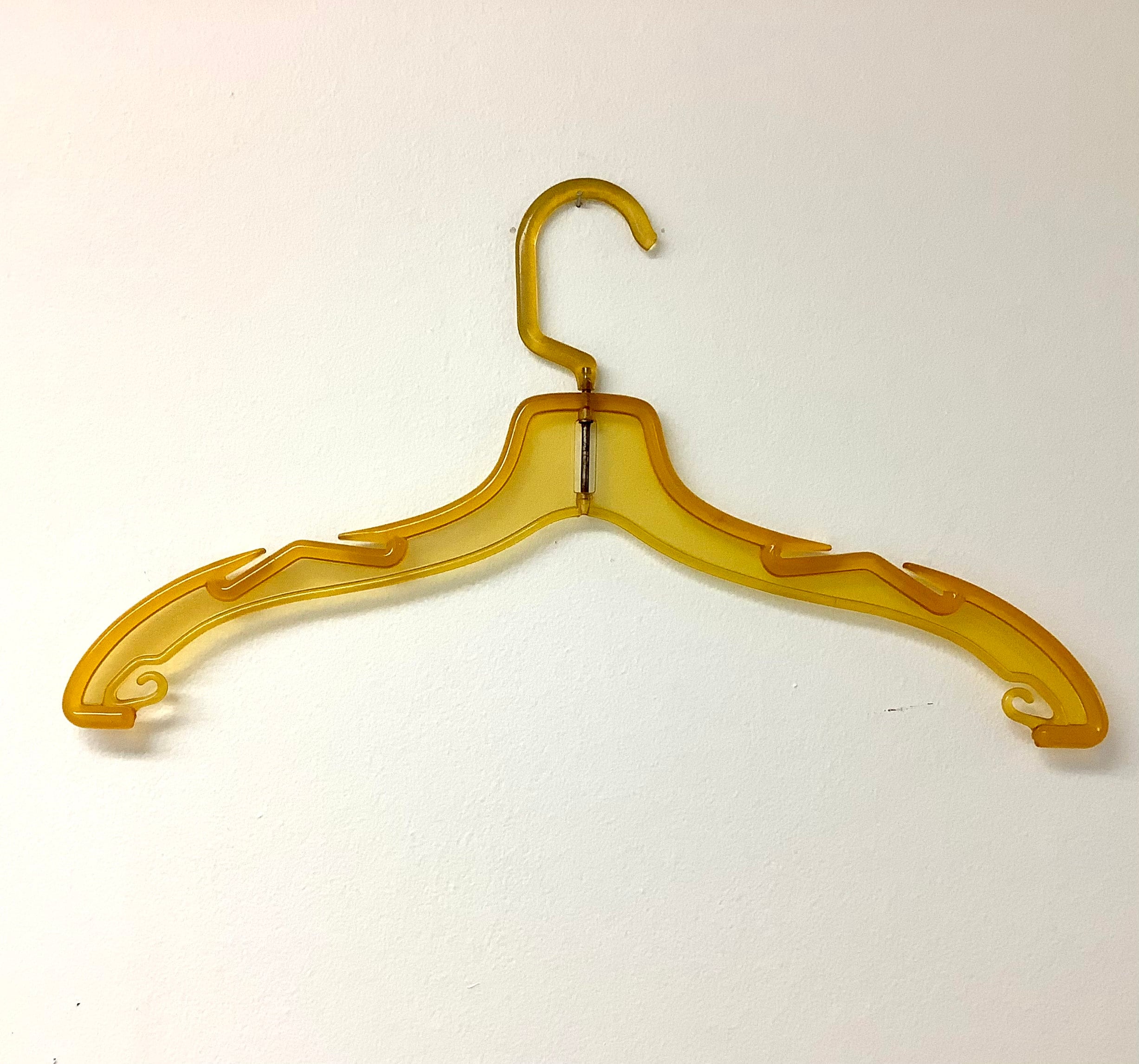 Rainbow Henry Hanger Vintage Amber Plastic Pat 131682 2370391 1940 s Etsy