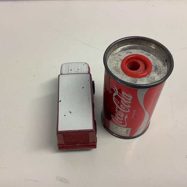 Miniature Coca-Cola – Fiat Iveco Fourgon – Old Cars – État Très Bon