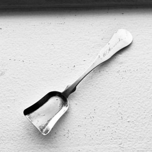 Antique Coin Silver Spoon: Palmer & Bachelder, Monogrammed &quot;M Howard&quot;