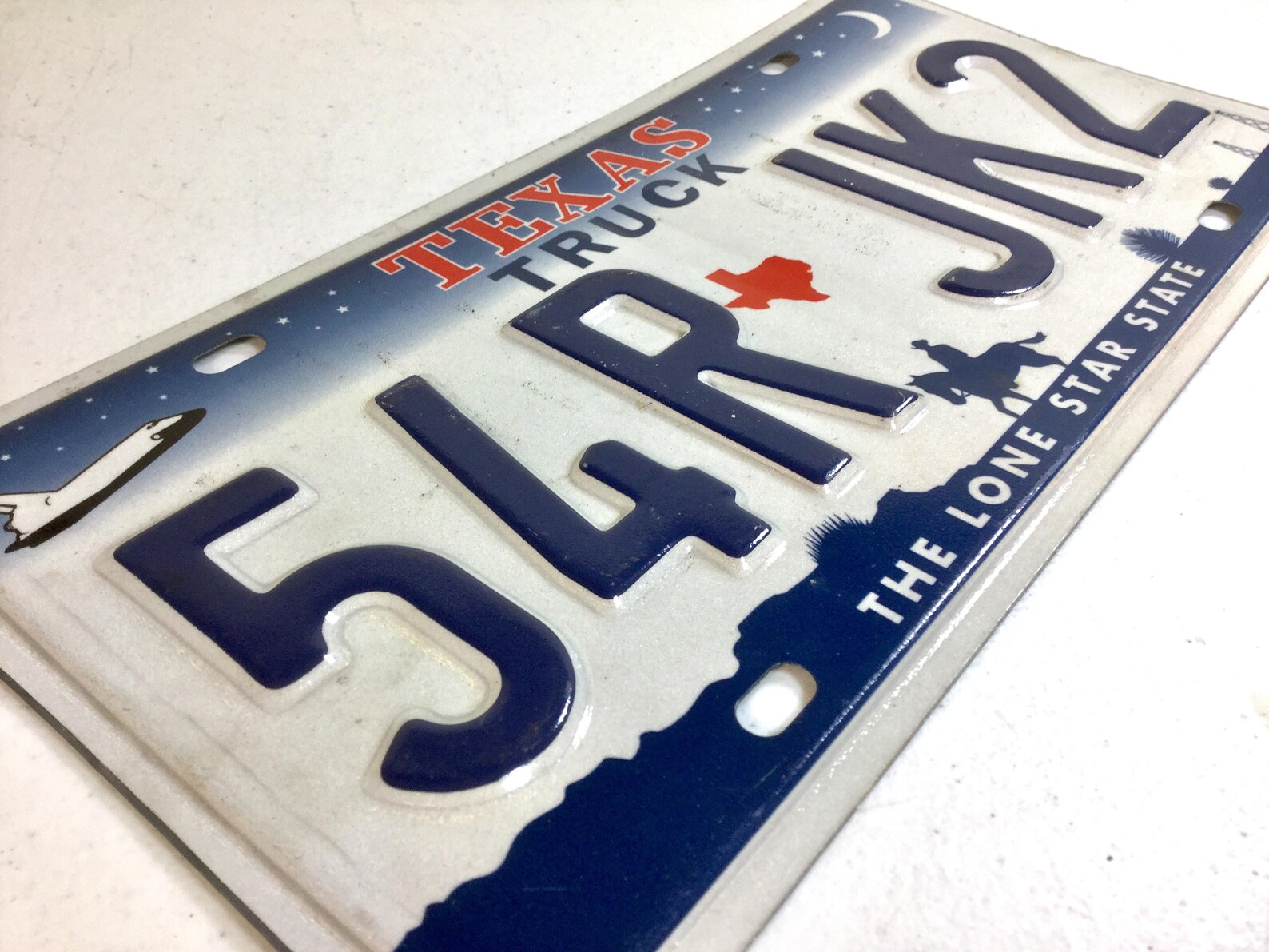 Pair Texas Truck License Plates Matched Set Vintage TX Pickup Etsy