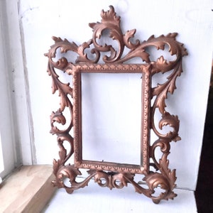 Aubaho Wrought Iron/Rust Bar Window - Antique Style - 46 X 74 Cm