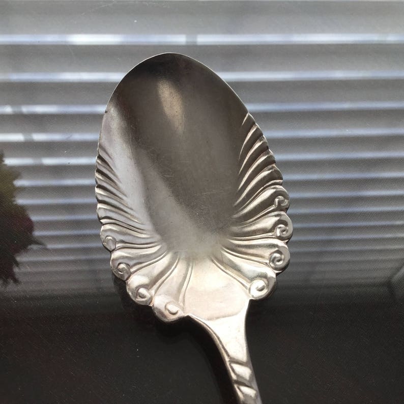Siren Serving Spoon 1891 Rogers Belle Epoque Victorian Silverplate