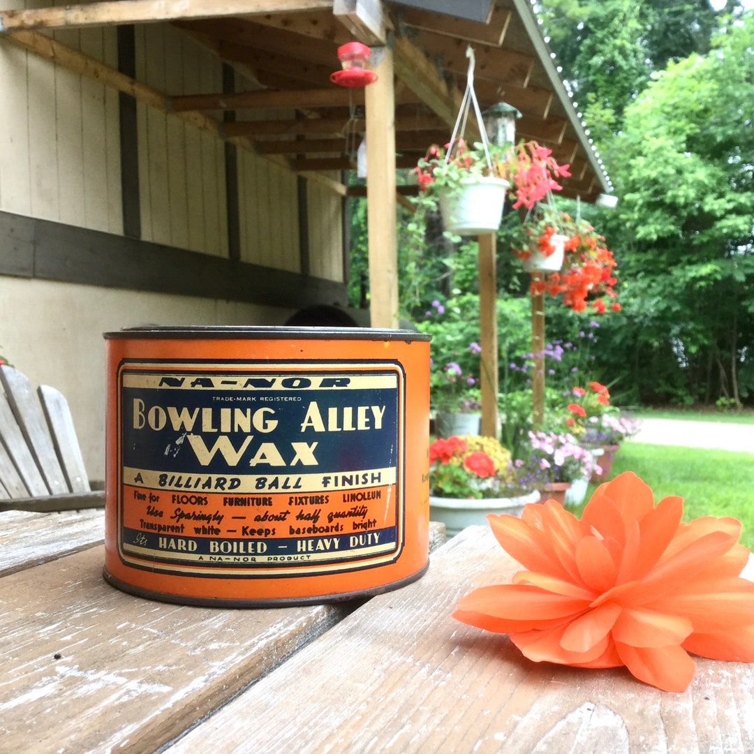 Bowling Alley Wax, Nanor Billiard Ball Finish, 2lb Can Etsy