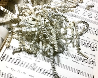 Music Shreds Vintage Book Paper Crinkle Bookish Recycle