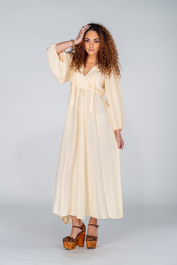 Vintage Ossie Clark Maxi Dress