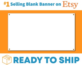 3 X12 36x144 Blank Vinyl Banner With Etsy