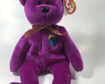 TY Beanie Baby Millennium Bear - 2000 - Etsy