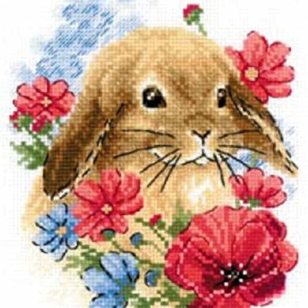 Easter Bunny Cross Stitch Etsy UK