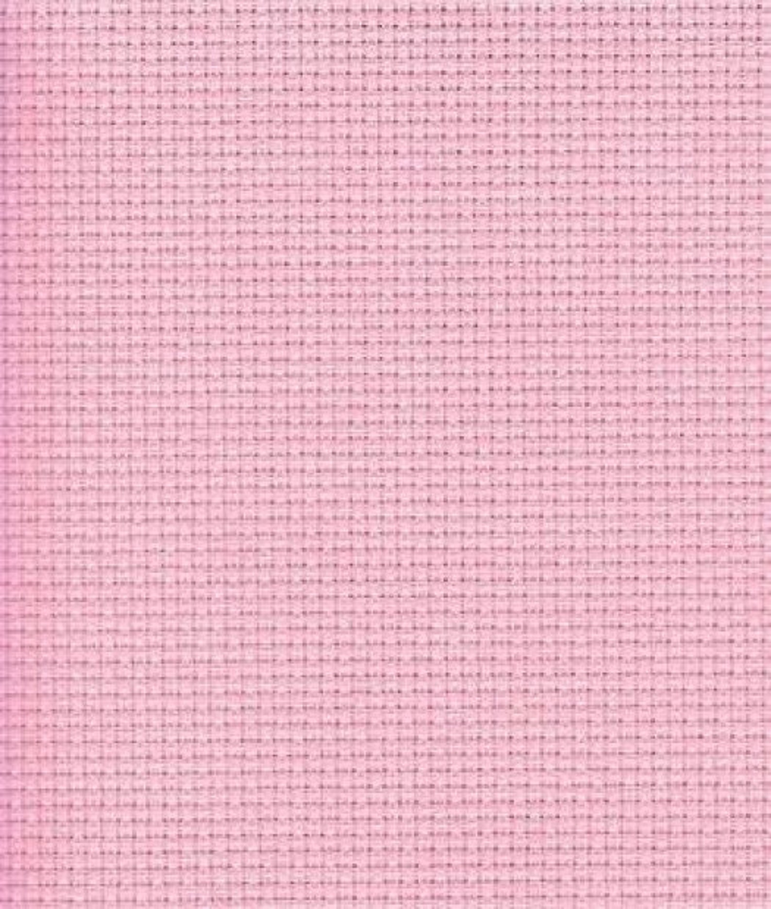 14 Count Pink Aida Cross Stitch Fabric DMC Shade 3716 50cm Etsy