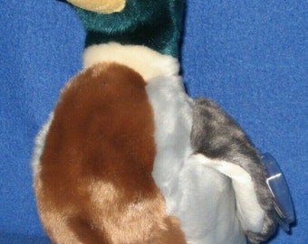 Ty Beanie Buddies Jake - The Mallard Duck TY Beanie Buddy