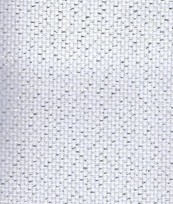 piece approx 55 x 50cm Great for Cross Stitch Zweigart Black 14 count aida