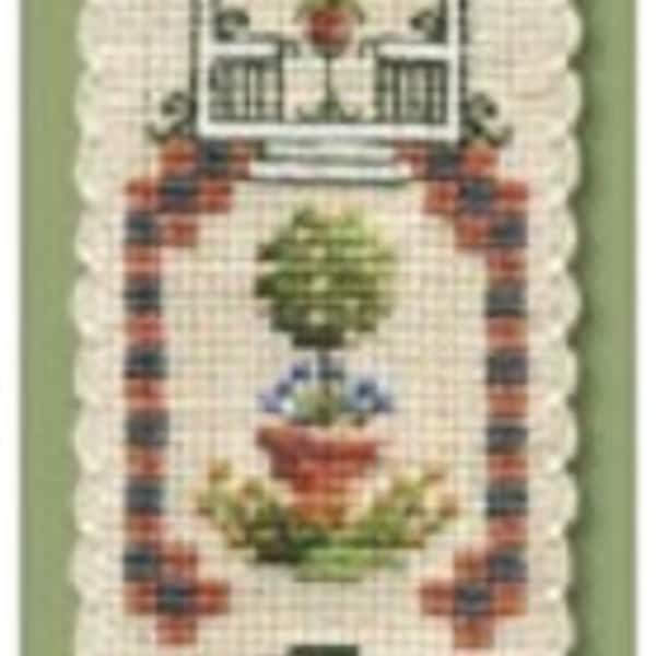 Victorian Garden Bookmark Cross Stitch Kit Textile Heritage