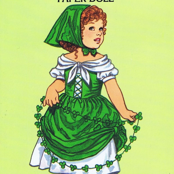 Girl Paper Doll - Etsy