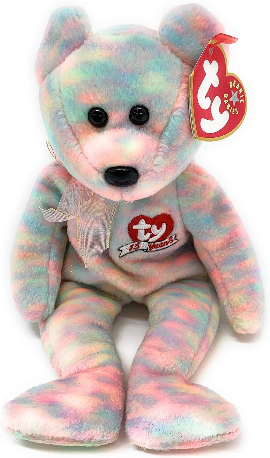 TY Beanie Baby Celebrate the 15th Anniversary Teddy Bear Etsy UK