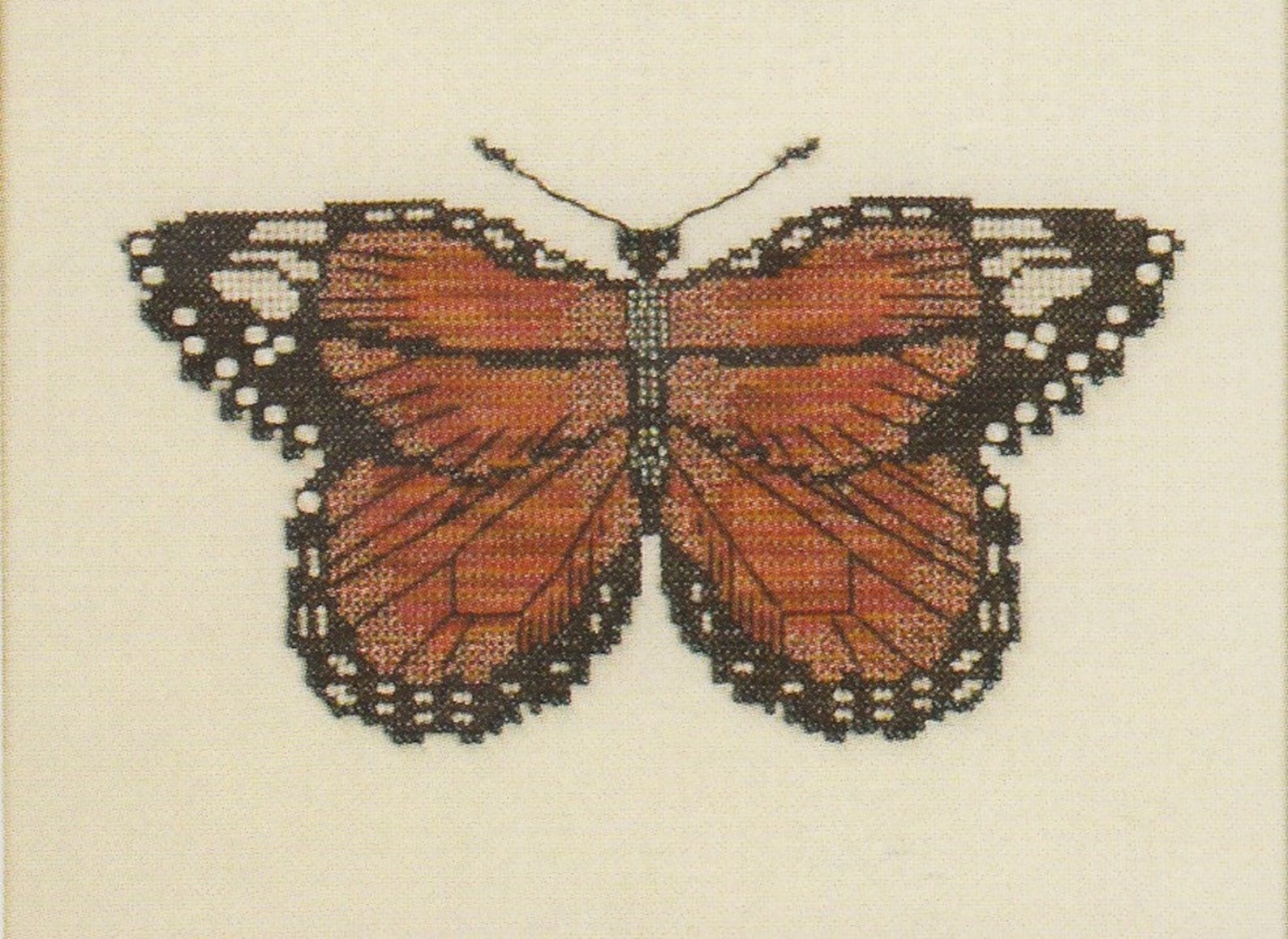Butterflies of Gold Counted Cross Stitch Chart Pattern 2 Etsy