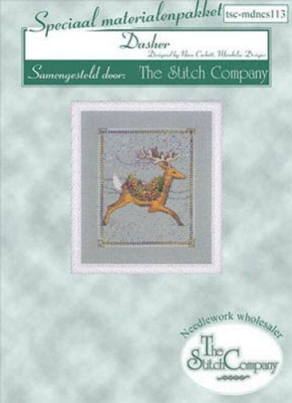 Cross Stitch Accessories Pack Dasher Reindeer - Etsy
