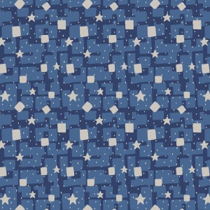 Fat Quarter Liberty Adventures Sky Cosmic Scatter Cotton Quilting Sewing Fabric