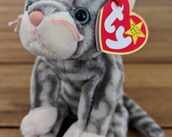 TY Beanie Baby Silver - Cat