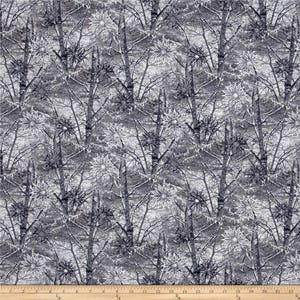 Fat Quarter Forever Snowy Forest Sewing Cotton Quilting Fabric