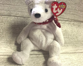 Ty クマぬいぐるみ クリスマス Ty Beanie Baby「1998 Holiday Teddy」クリスマスベア（8.5インチ