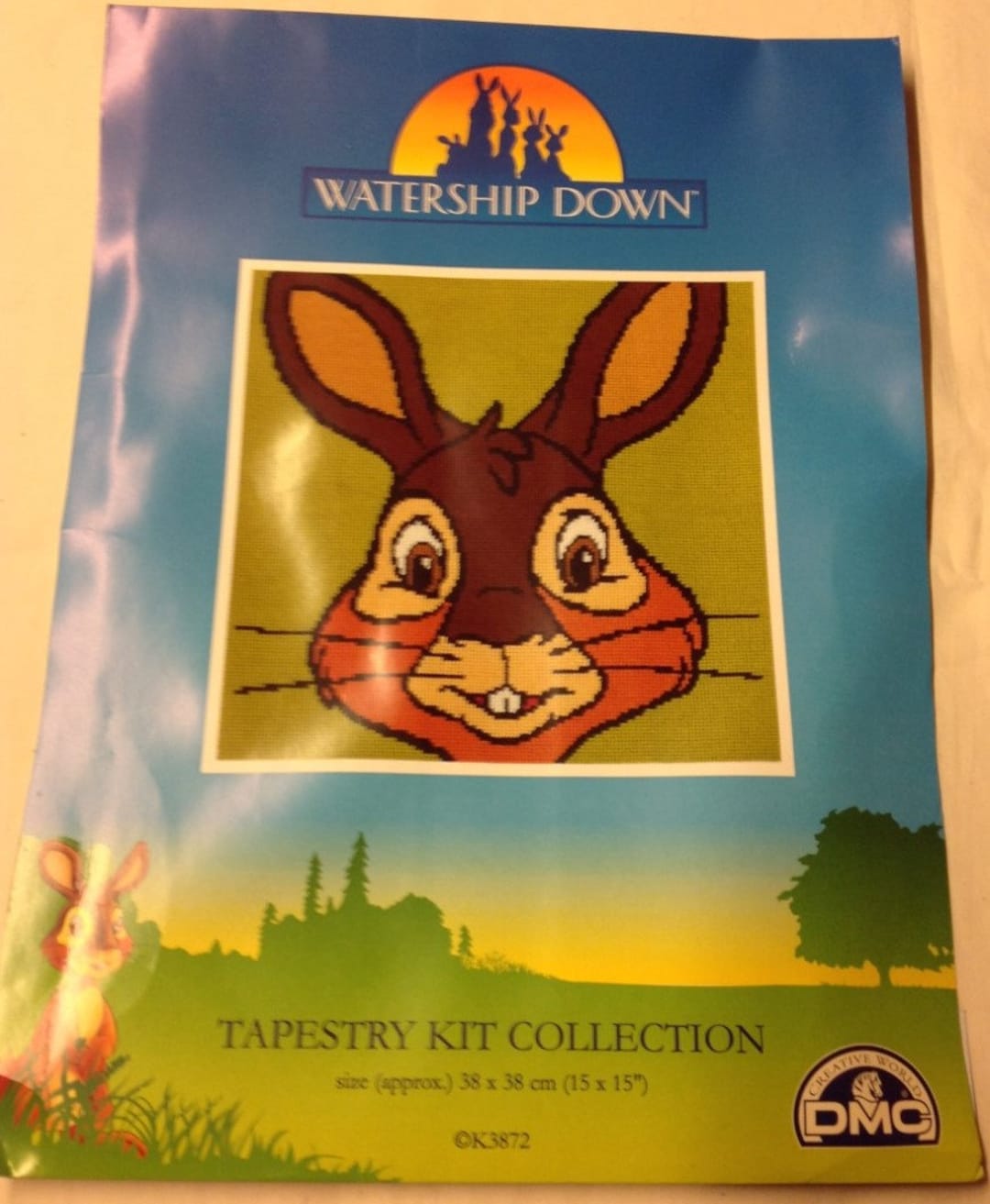 Watership Down 'fiver' (rabbit) Tapestry Kit - DMC - 15 X 15