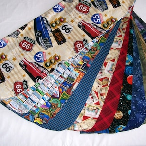 XL Adult Bib: Reversible Cotton Clothing Protector, Senior Care