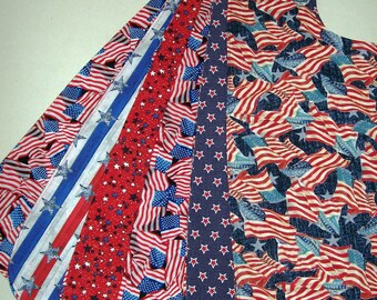 Adult Bibs XL - Patriotic Adult Bibs - Senior Care Cover Up - Clothing Protector - Special Needs - Reversible Adult Bib - Extra Large