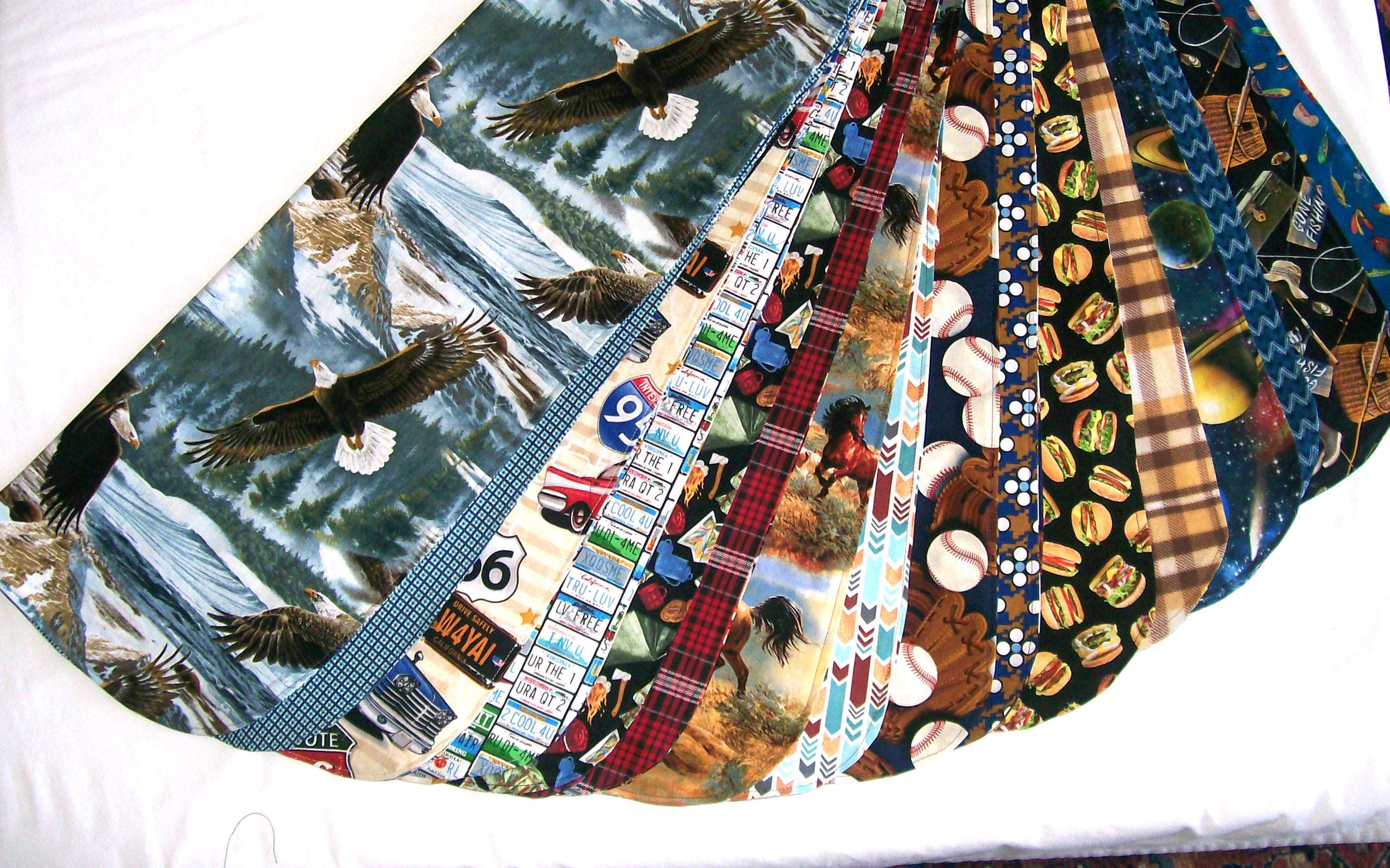 Reversible Adult Bib: 100% Cotton, Regular Long Size