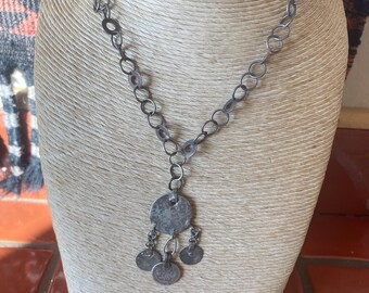 Bedouin artifact pendant necklace