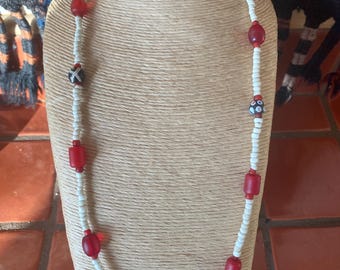 Bedouin beaded necklace